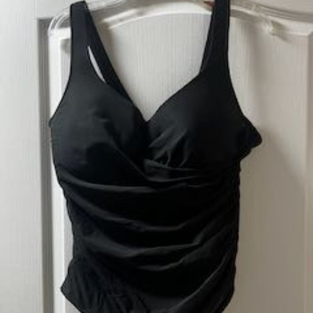 Miraclesuit Escape Black One Piece Swimsuit